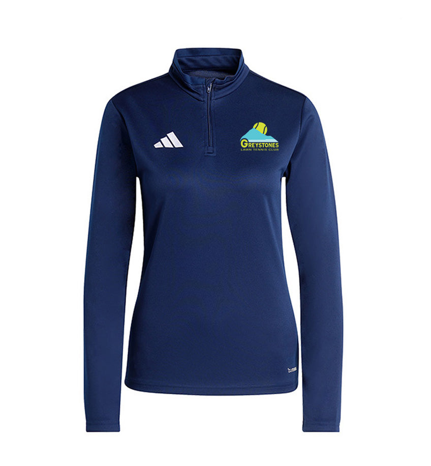 Greystones Lawn Tennis Club Adidas Entrada 26 1/4 Zip Training Top