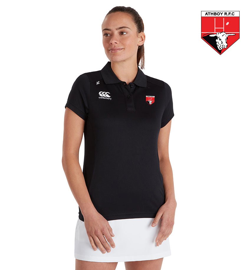 Athboy RFC Canterbury Club Black Polo Shirt - Team Wear Store.ie