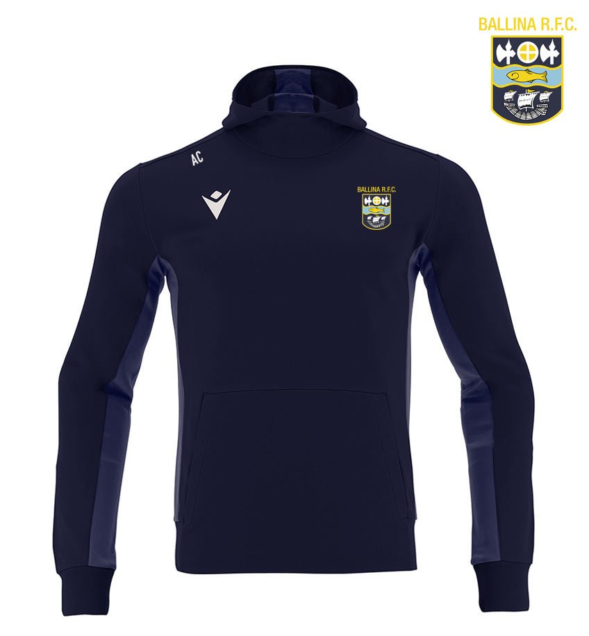 Ballina RFC Macron Electro Hoodie - Team Wear Store.ie