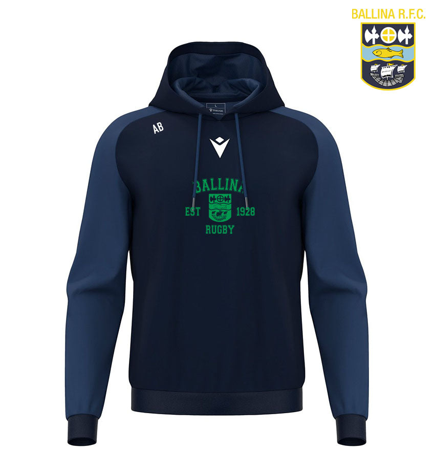 Ballina RFC Macron Horn Hoody