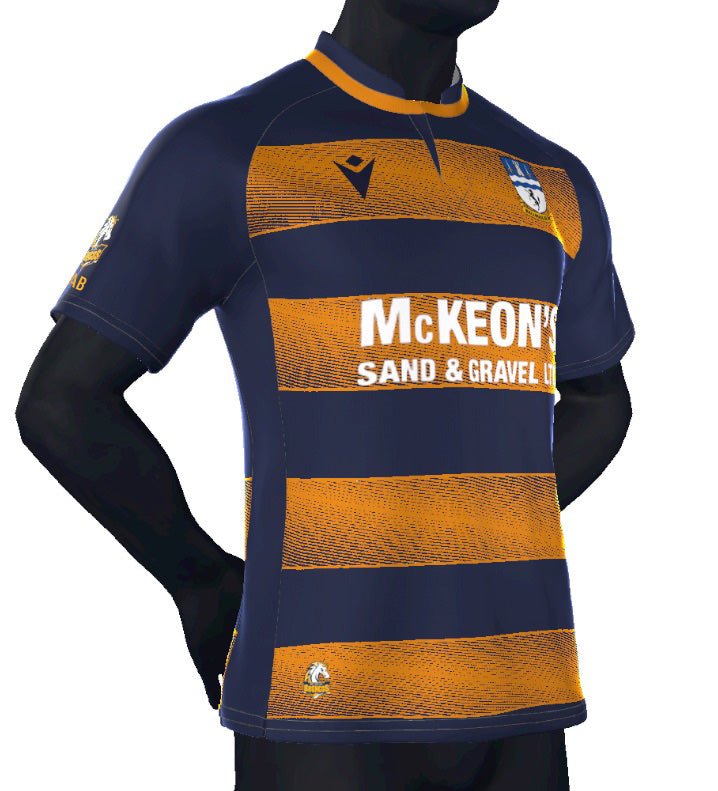 Ballinasloe RFC Broncos Macron Rugby Jersey - Team Wear Store.ie