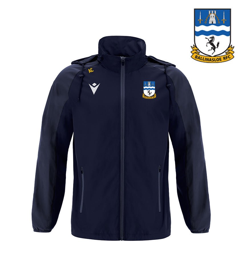 Ballinasloe RFC Macron Elbrus Rain Jacket - Team Wear Store.ie