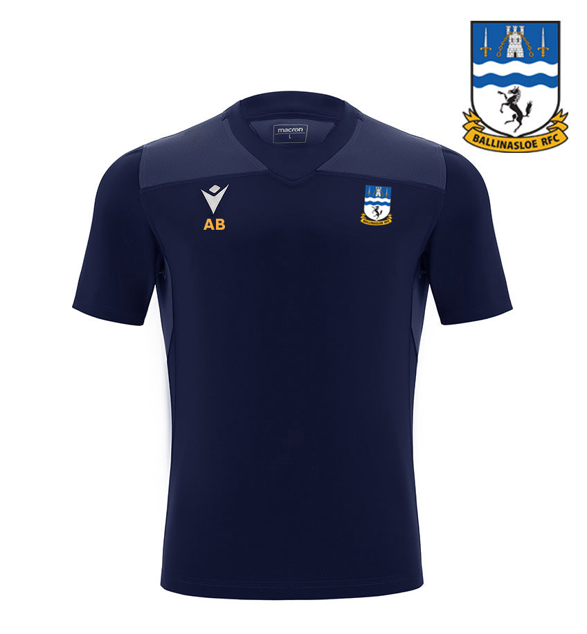 Ballinasloe RFC Macron Peridot Rugby Training Jersey - CLEARANCE