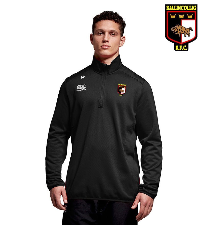 Ballincollig RFC Canterbury Club 1/4 Zip Mid Layer Training Top - Team Wear Store.ie