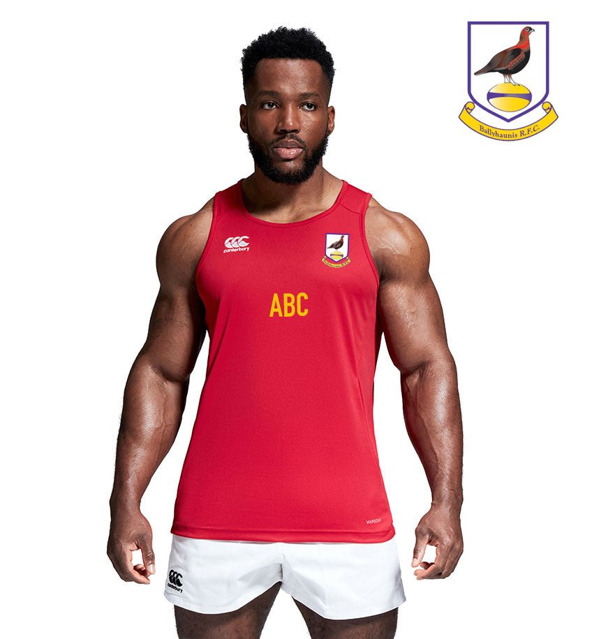 Ballyhaunis RFC Canterbury Club Gym Singlet - Team Wear Store.ie