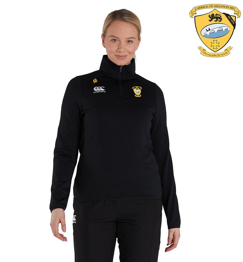 Carrick on Shannon RFC Canterbury Club 1/4 Zip Mid Layer Training Top - Team Wear Store.ie