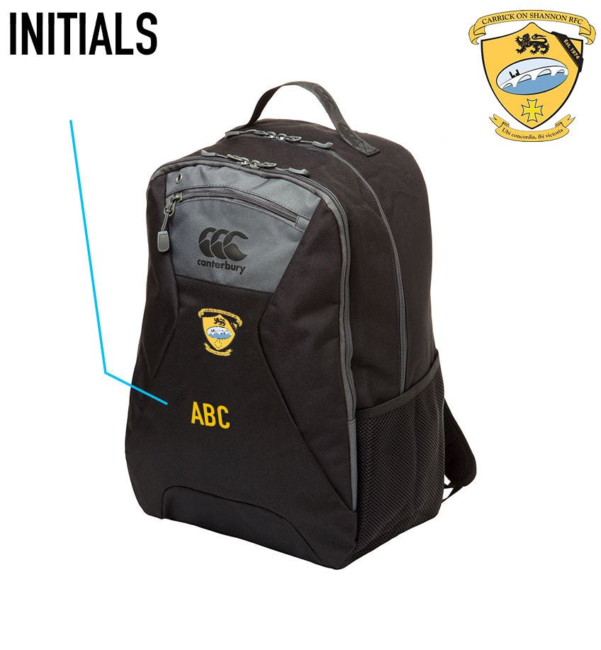 Carrick on Shannon RFC Canterbury Classic Backpack - Team Wear Store.ie
