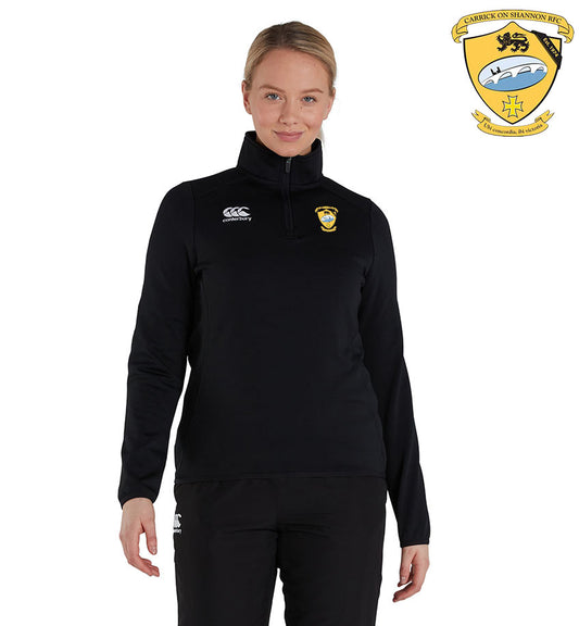 Carrick on Shannon RFC Canterbury Club 1/4 Zip Mid Layer Training Top