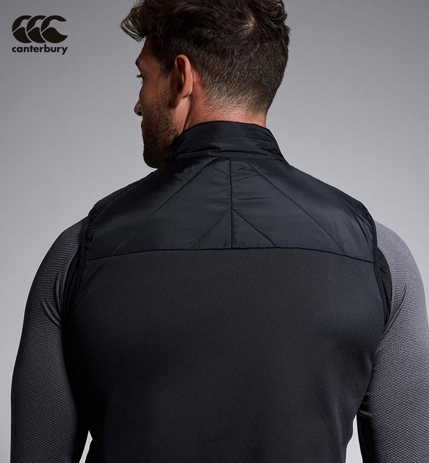 Canterbury Elite Black Bodywarmer *LIMITED EDITION*