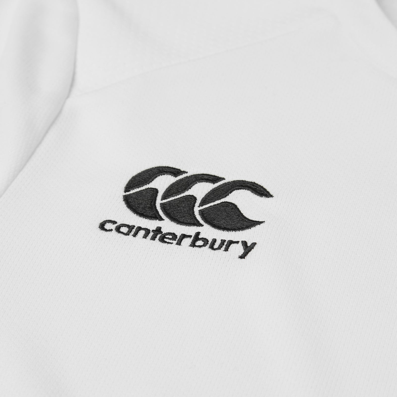 Co Cavan Rugby Canterbury Club Dry Tee Shirt White - Black Print
