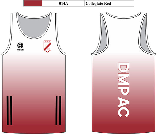 DMP AC Origin Custom Junior Running Singlet