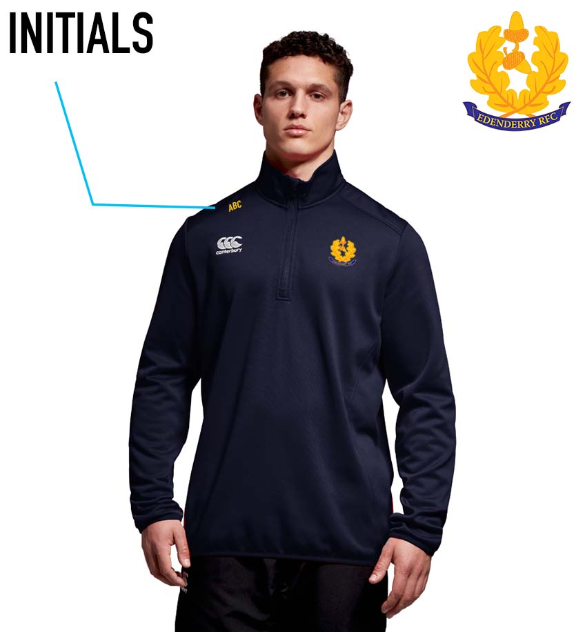 Edenderry RFC Canterbury Club 1/4 Zip Training Top - Team Wear Store.ie