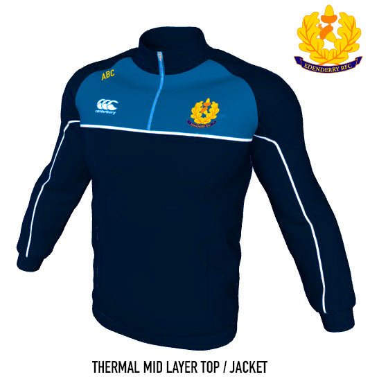 Edenderry RFC Legacy 1/4 Zip Canterbury Thermal Fleece - Team Wear Store.ie