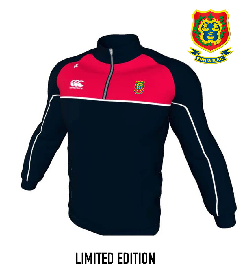 Ennis RFC Canterbury Thermal 1/4 Zip Top