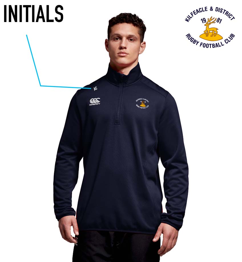 Kilfeacle & District RFC Canterbury Club 1/4 Zip Training Top - Team Wear Store.ie