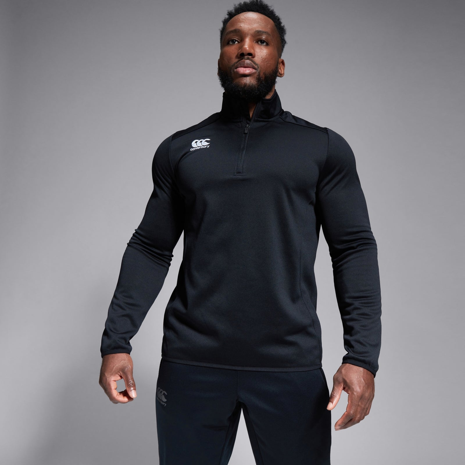 Tullow RFC Canterbury Club 1/4 Zip Mid Layer Training Top