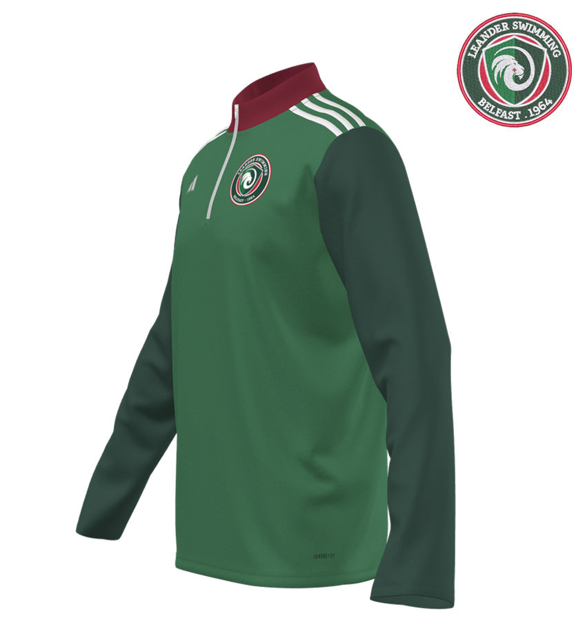 Leander Swimming Club Adidas 1/4 Zip Top