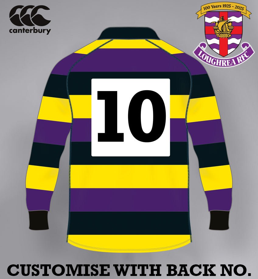 Loughrea RFC 100th Anniversary Canterbury Rugby Jersey - Stock Available Now - Team Wear Store.ie