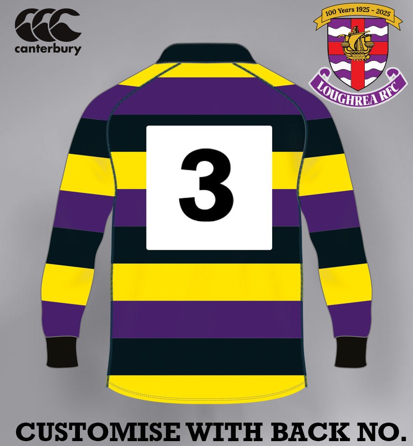 Loughrea RFC 100th Anniversary Canterbury Rugby Jersey - Stock Available Now - Team Wear Store.ie
