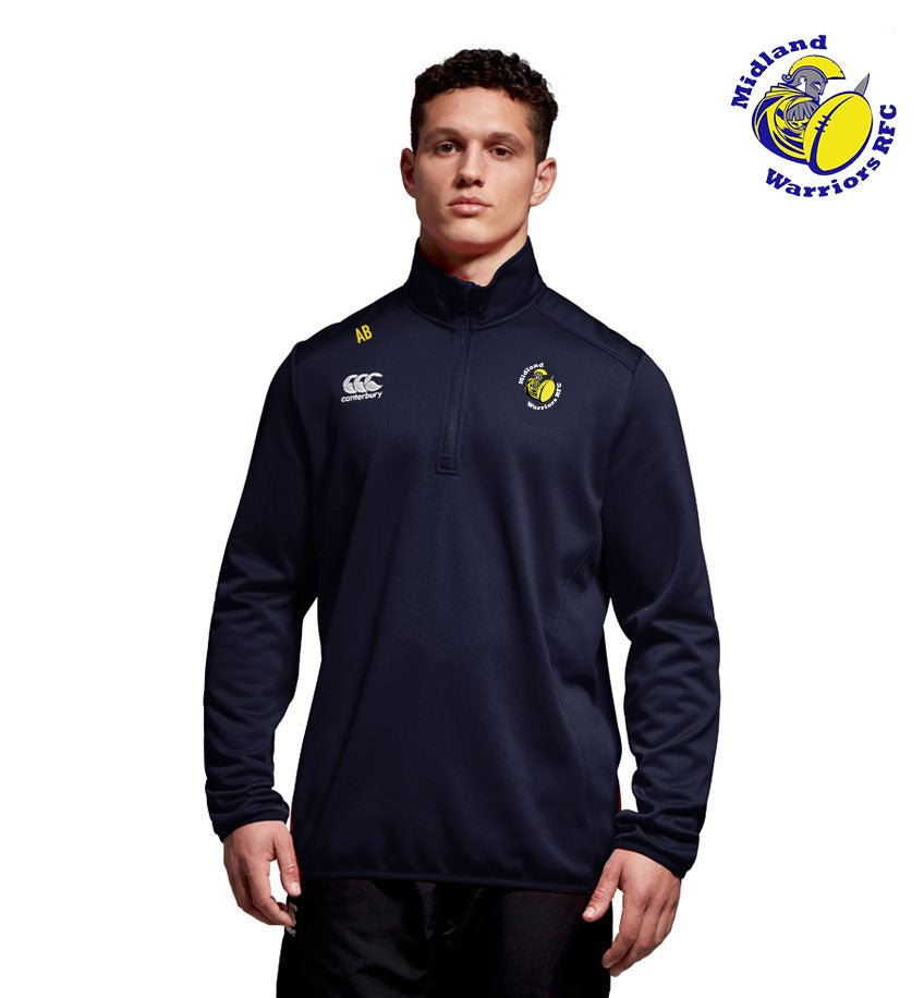 Midland Warriors RFC Canterbury Club 1/4 Zip Training Top - Team Wear Store.ie