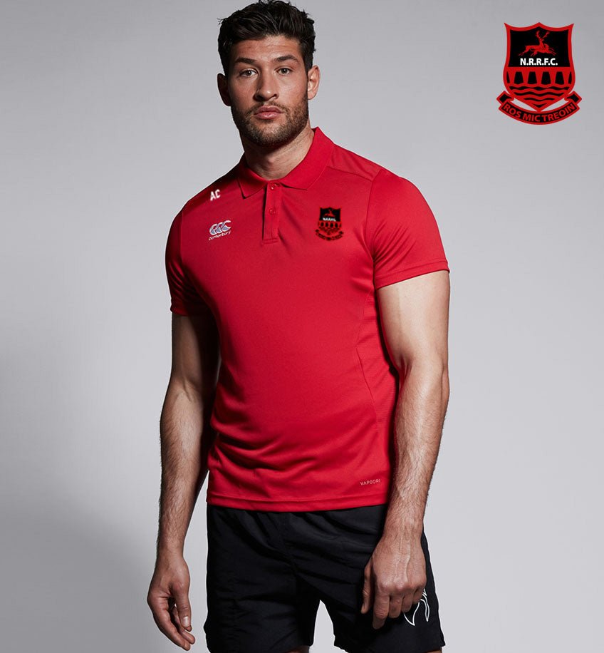 New Ross RFC Canterbury Club Red Polo Shirt - Team Wear Store.ie