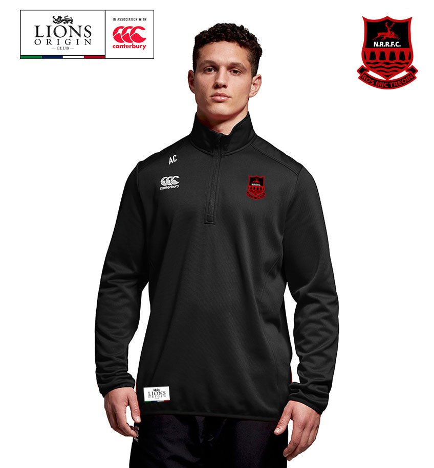 New Ross RFC Canterbury Lions Origin Club 1/4 Zip - Team Wear Store.ie