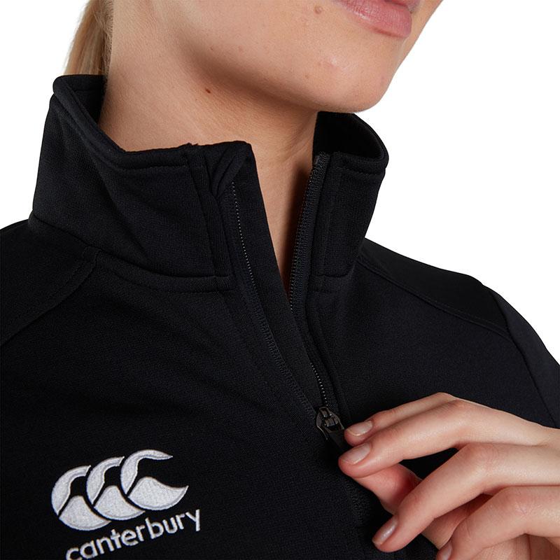 Newbridge RFC Canterbury Club 1/4 Zip Mid Layer Womens Training Top - Team Wear Store.ie