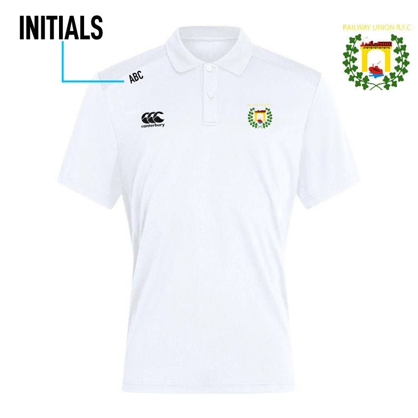 Railway Union RFC Canterbury Club Polo Shirt - Team Wear Store.ie