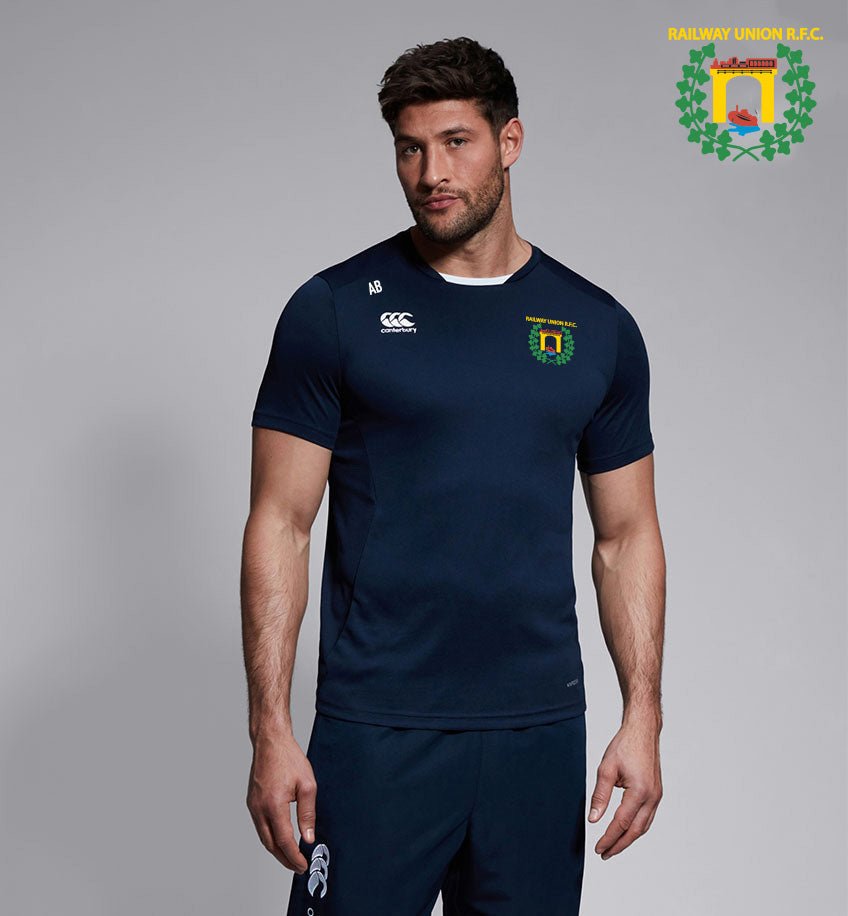 Railway Union RFC Canterbury Club Tee Shirt - Team Wear Store.ie