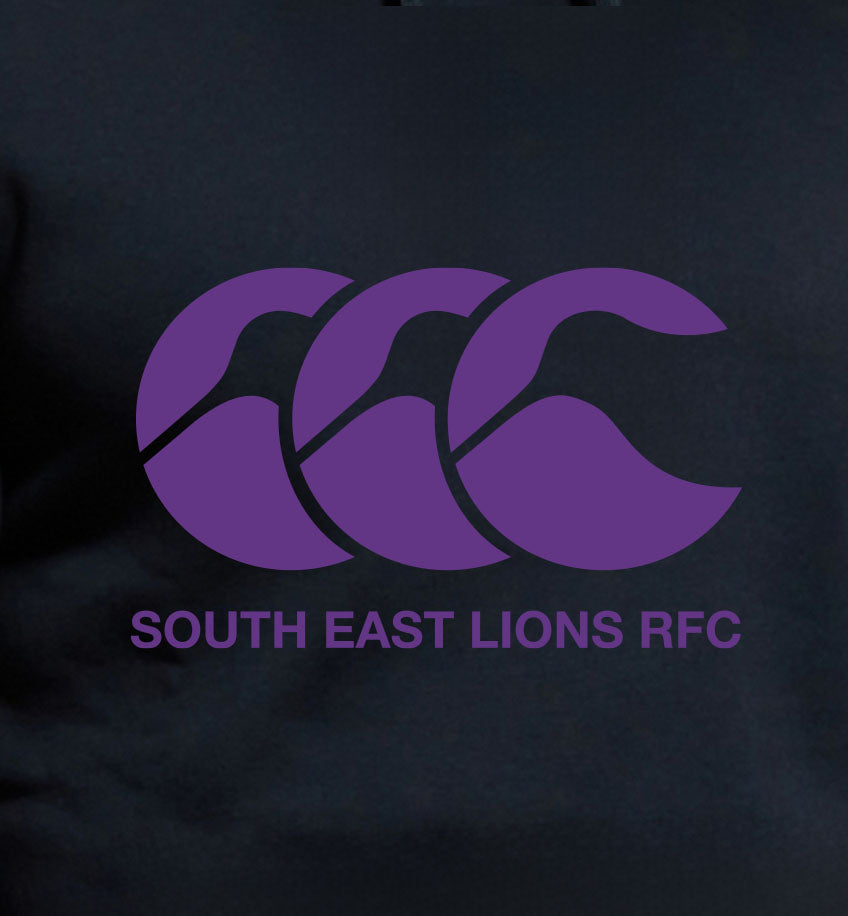 South East Lions Rugby Canterbury Club Hoody with CCC print