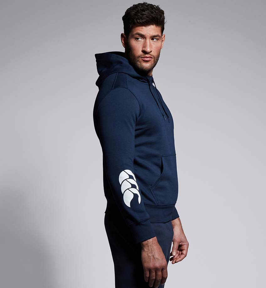 St. Mary's College RFC Canterbury Club Crest Print Hoody *Adult Sizes only - Team Wear Store.ie