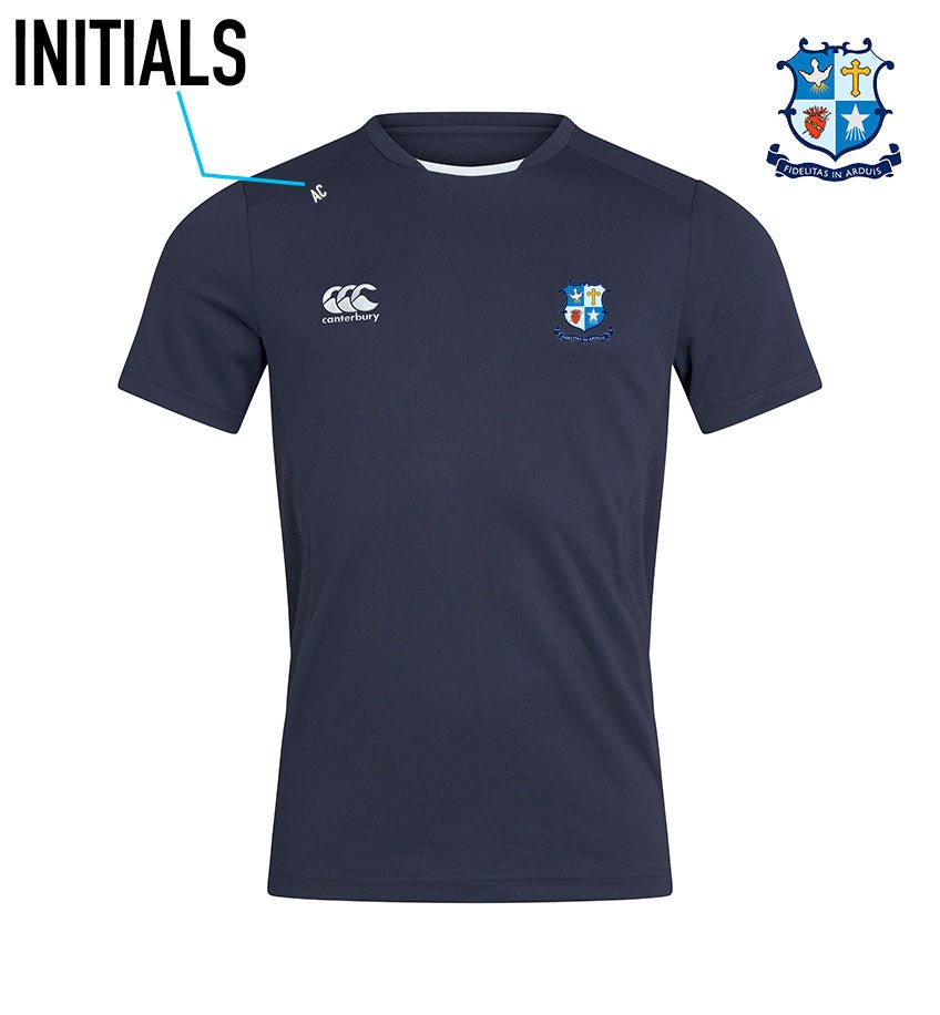 St. Mary's College RFC Canterbury Club Tee Shirt Navy - Team Wear Store.ie