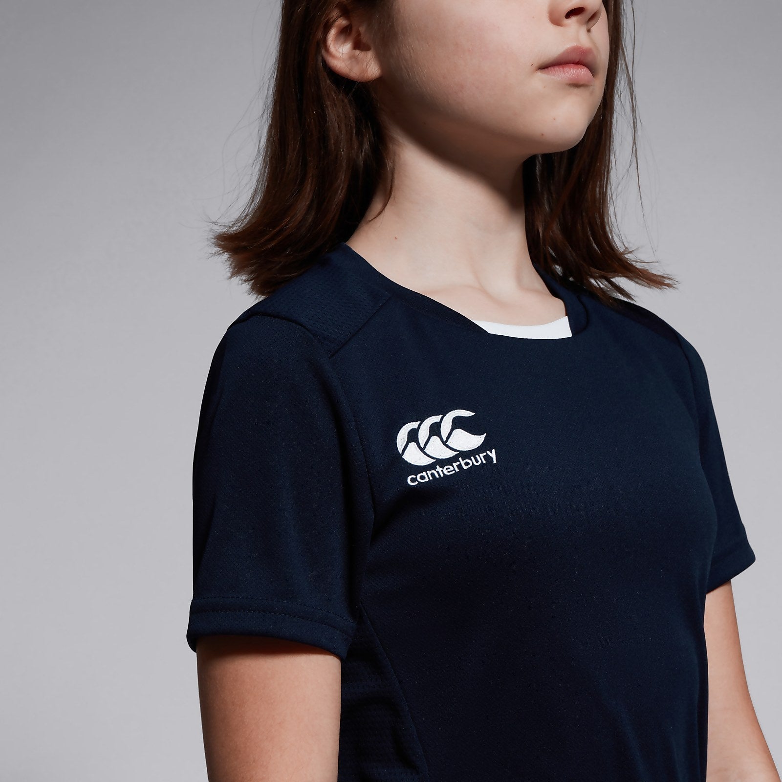 St. Mary's College RFC Canterbury Club Tee Shirt Navy - Team Wear Store.ie