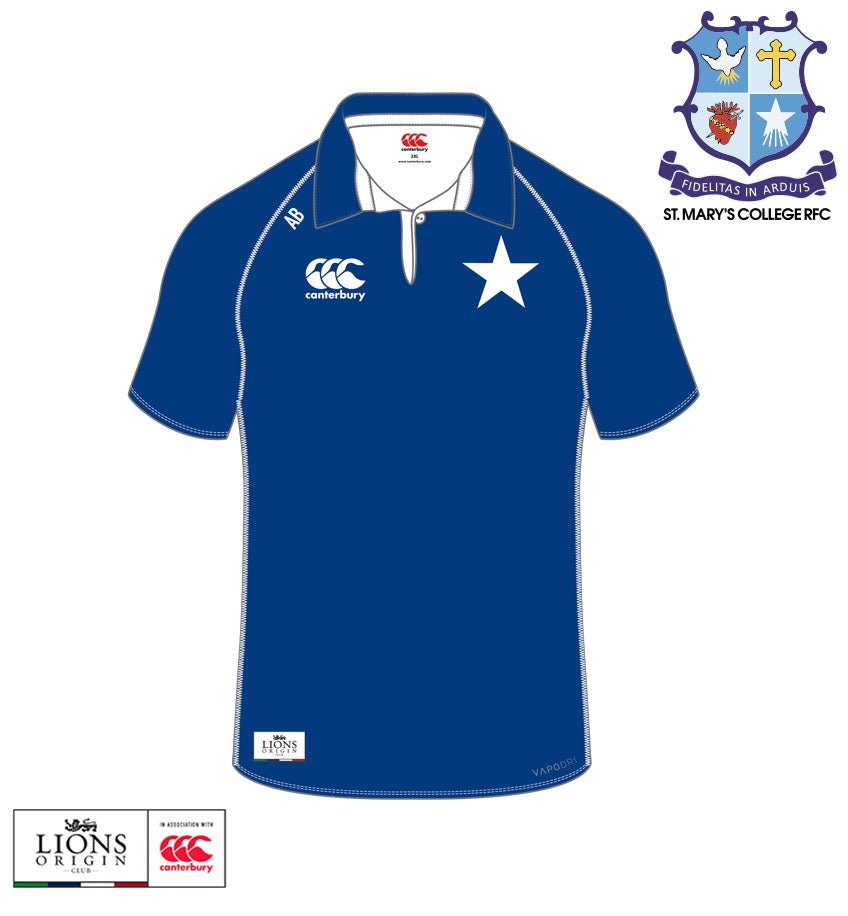St. Mary's College RFC Canterbury Rugby Jersey - Team Wear Store.ie