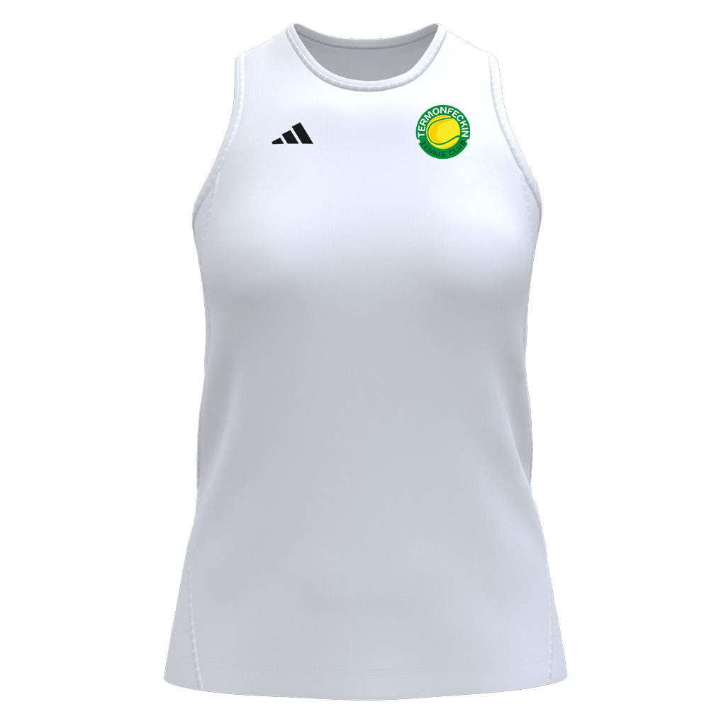 Termonfeckin Tennis Club White Women's Court Tank Top