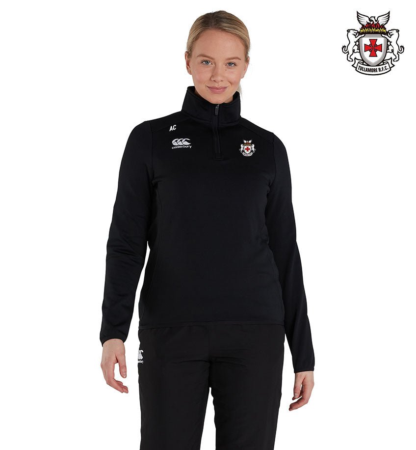 Tullamore RFC Canterbury Club 1/4 Zip Mid Layer Training Top - Team Wear Store.ie