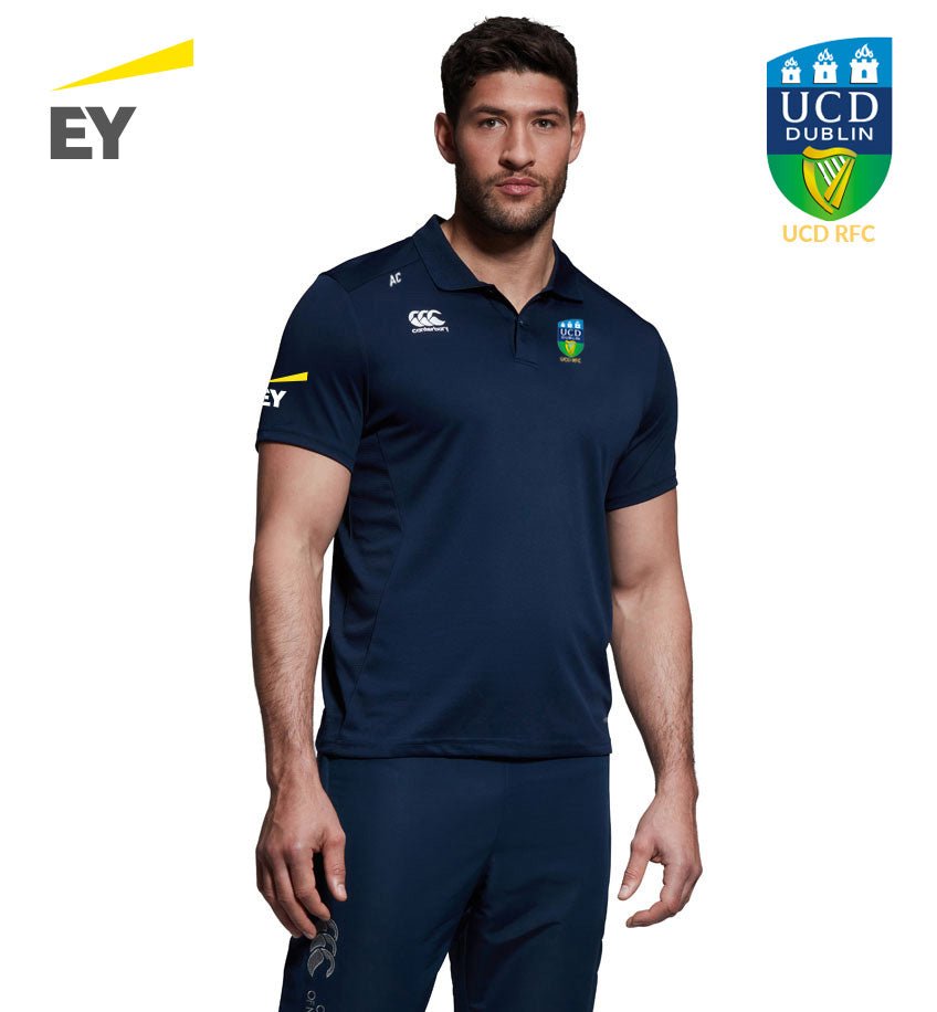 UCD RFC Canterbury Club Polo Shirt - E & Y - Team Wear Store.ie