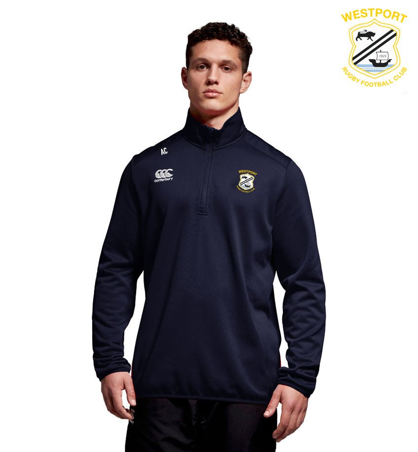 Westport RFC Canterbury Club 1/4 Zip Training Top - Team Wear Store.ie