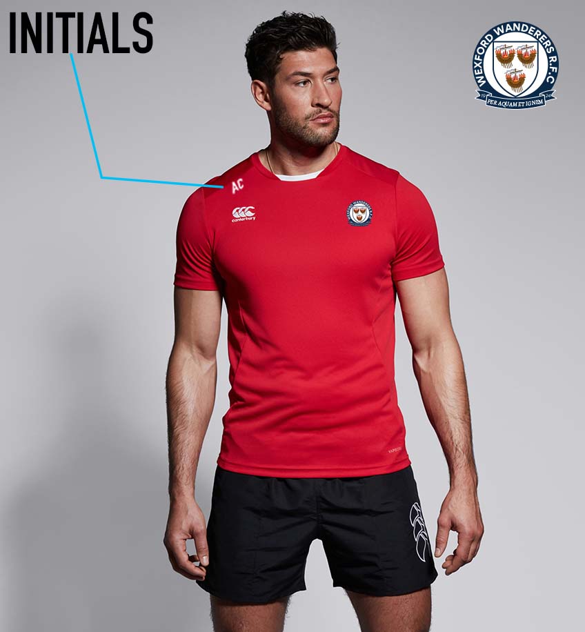 Wexford Wanderers RFC Canterbury Club Tee Shirt - Team Wear Store.ie