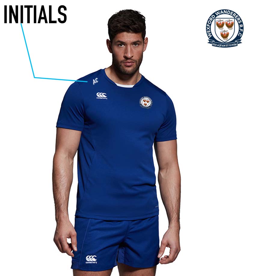 Wexford Wanderers RFC Canterbury Club Tee Shirt - Team Wear Store.ie