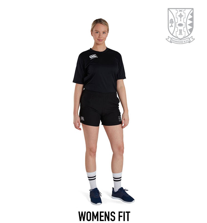 Dunmore RFC Womens Canterbury Club Gym Short - Team Wear Store.ie