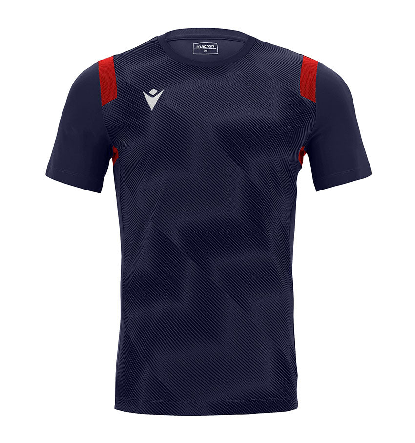 Galway Bay RFC Macron Navy/Red Rodder Jersey T-Shirt - Team Wear Store.ie