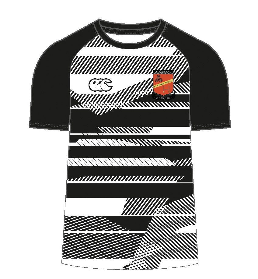 Ardscoil Boys RFC Canterbury Eco Training Tee BLACK / WHITE