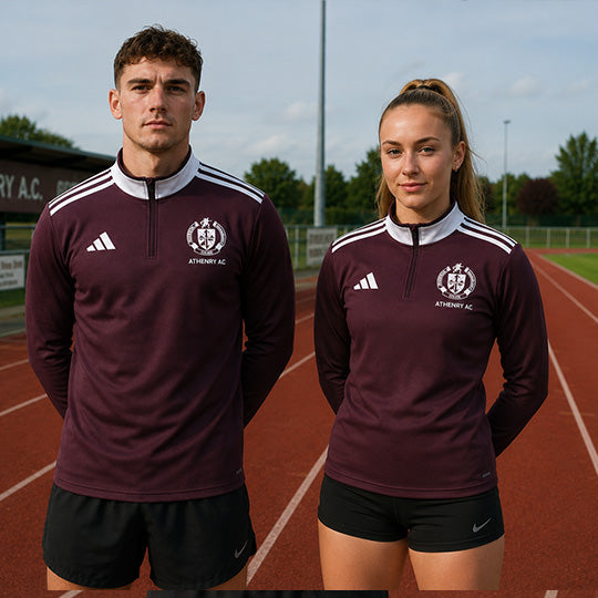 Athenry AC Adidas Custom Entrada 1/4 Zip Training Top - PRE ORDER