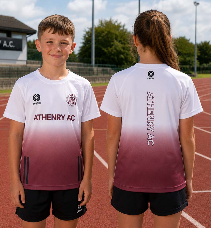 Athenry AC Origin Junior Running Tee *PRE-ORDER*