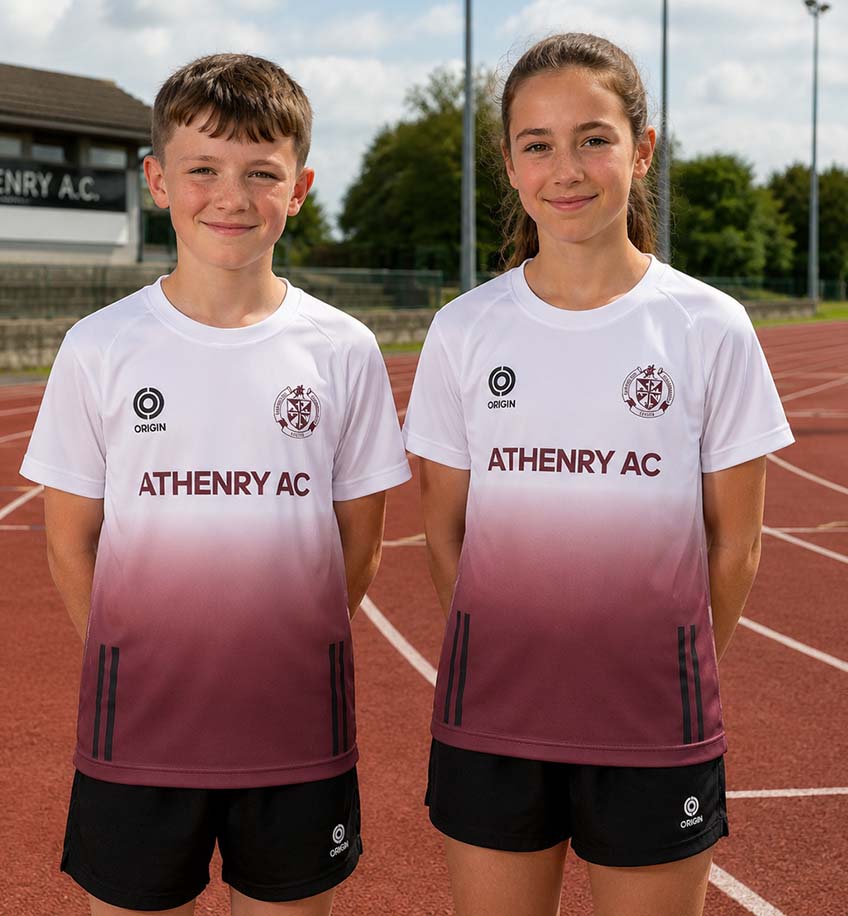 Athenry AC Origin Junior Running Tee *PRE-ORDER*