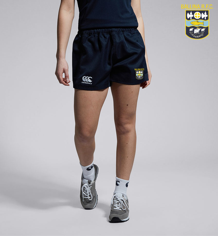 Ballina RFC Womens Rugby Playing Navy Canterbury Advantage Short
