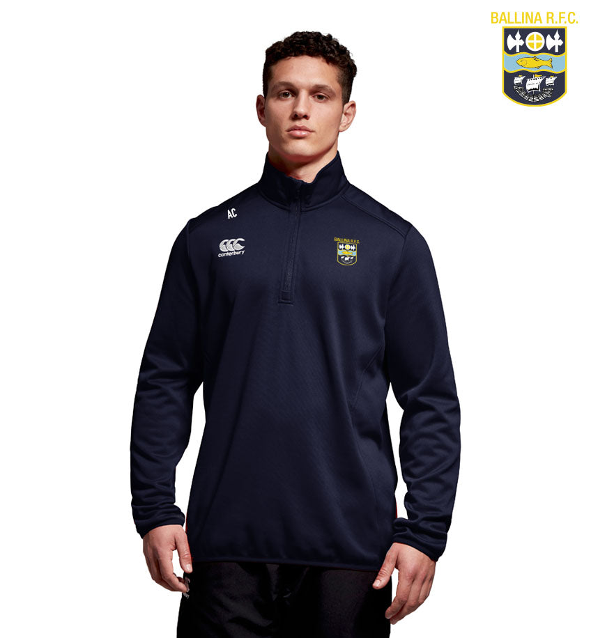 Ballina RFC Canterbury Club 1/4 Zip Mens Training Top