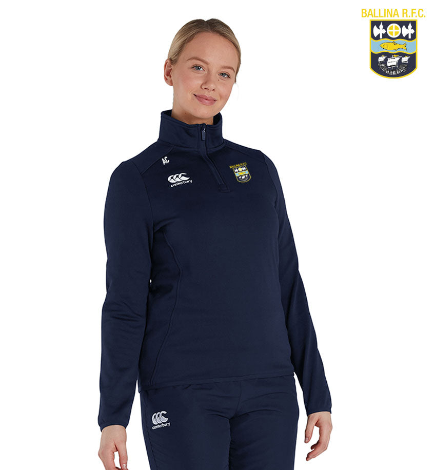 Ballina RFC Canterbury Club 1/4 Zip Womens Training Top