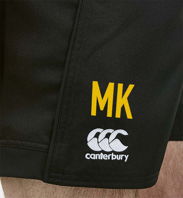 Dunmore RFC Canterbury Minis & Youths Pro Shorts Initials